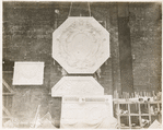 Plaster model of a decorative panel