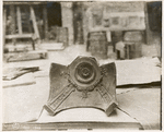 Plaster model of a dome