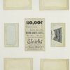 Trade cards depicting a bird, eggs, nests, insects, flowers, frogs, the moon and a scenic view.