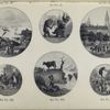 Sebastopol (no. 43); Bear, Lion and Cock (no. 49); A French Street Scene (no. 206); The Parish Beadle (no. 202); The Waterfall (no. 295); Ditto (no.3).