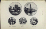 The residence of Anne Hathaway, Shakespear's wife, Shottery, near Stratford-on-Avon (nos. 60,60a); Church of the Holy Trinity, Stratford-on-Avon (no. 61); Xmas Eve (nos. 201,201a); Alas! Poor Bruin (no. 6); "Dangerous" skating (no. 187).