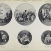 The dream (no. 38); Anticipation (no. 39); Realization (no. 40); The mirror (no. 15); Lady reading book (no. 254); Lady fastening shoe (no. 14).