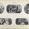 Our pets (no. 200a); The jolly topers (no. 339); Our home (no. 199); Passing the pipe (no. 340); The smokers (no. 341)