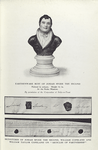 Earthenware bust of Josiah Spode the Second; Signatures of Josian Spode the Second, William Copeland and William Taylor Copeland on "Articles of partnership"