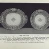 Dish and Plate. (In the collection of Queen Alexandra at Marlborough House).