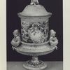 Ice pail. Height 21 in. (Portion of dessert service made for the late King Edward on the occasion of his marriage with Queen Alexandra in 1863. At Marlborough House.)
