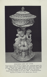 Sweetmeat dish and cover. Supported by three Fauns in Parian ware squeezing grapes into cups. ... (Portion of Royal Wedding Service made in 1863. At Marlborough House.)