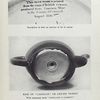 Inscription in blue on interior of lid of tureen; Base of "Cadogan" or lidless teapot. With impressed mark "Sopeland & Garrett"