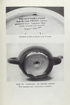 Inscription in blue on interior of lid of tureen; Base of "Cadogan" or lidless teapot. With impressed mark "Sopeland & Garrett"