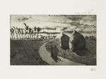 Crépuscule (avec meules)
