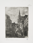 La rue Malpalue à Rouen