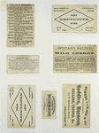 Trade cards depicting horseback riding, a horse and carriage, hunting dogs, parasols, the beach, boats, a couple, a donkey and book reading ; a cigarette card entitled 'between acts & bravo' of Lester Wallack.