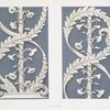 A very long jasper plaque with convolvolus flowers, &c. (29x6 in. Probable date, 1782.)