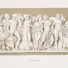 Plaque - the sacrifice of Iphigenia. 6x15 in. Probable date, 1789.