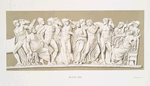 Plaque - the sacrifice of Iphigenia. 6x15 in. Probable date, 1789.