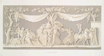 Plaque - Diana visiting Endymion. Jasper. 8-1/2 x 27-1/2 in., probable date 1789.