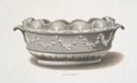 A large jardiniére or monteith, Jasper. (Measures, from handle to handle, 13 inches; 5 inches high. Probable date, 1782.)