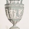 Large vase, with Borghese frieze. Jasper. Height, 17-1/2 in. Greatest diameter, 9 in. Probable date, 1789.