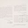 Facsimile of the 1790 Circular, signed by Wedgwood and partners