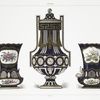 Vase jardinière (Collection de M. le baron Gustave de Rothschild); Vase a guirlandes (Collection de Sir Richard Wallace); Vase jardinière a dauphins (Collection de Sir Richard Wallace).