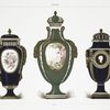Vase (Collection de M. Berthet); Vase a lacets (Collection de M. Alfred de Rothschild); Vase a quatre médaillons (Collection de S.M. la Reine d'Angleterre).