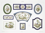 Plaques de meubles (Collection de M. le baron Alphonse de Rothschild).