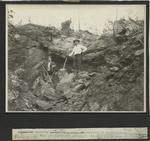 Outcrop of graphite in the Township of Buckingham, property of the Diamond Graphite Company.