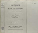 Coleridge on logic and learning, with selections from the unpublished manuscripts.