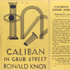 Caliban in Grub Street.
