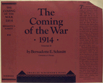 The coming of the war, 1914.