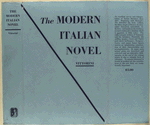 The modern Italian novel.