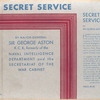 Secret service.