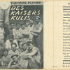 Des Kaisers Kulis.