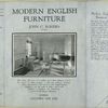 Modern English furniture.