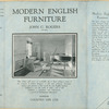 Modern English furniture.