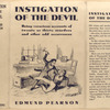 Instigation of the devil.