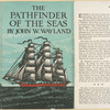 The Pathfinder of the seas.