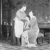 Katharine Cornell (Countess Ellen Olenska)with Giannina Gatti (as Anastasia). Age of Innocence (1928) NYC