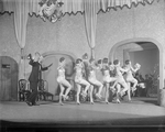 Lee Tracy as Roy Lane, a hoofer & song & dance man & chorus girls in 'Broadway' NYC: Broadhurst Theatre, 1926.