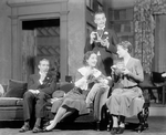 L to R: Doulglas Montgomery (Robert), Lynn Fontanne (Ilsa), Alfred Lunt (Albert Von Echardt) and Lily Cahill (Amalia).