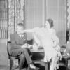 The Lunts in Caprice, 1928. (Alfred Lunt as Counselor Albert Von Echardt and Lynn Fontanne as Ilsa Von Ilsen).