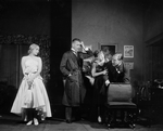 L to R: Lynn Fontanne (Ilsa), Alfred Lunt (Albert Von Echardt), Lily Cahill (Amalia) and Doulglas Montgomery (Robert).