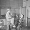 Henry Travers as Mr. Pesta (on wheelchair).