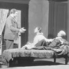 Alla Nazimova as Madame Ranevsky (center), Paul Leyssac as Leonid Andreyevitch Gaev (standing)