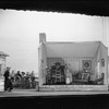 Scene from the Green Grow the Lilacs starring Franchot Tone as Curly McClain & Helen Westley as Aunt Eller Murphy.