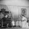 L to R: Franchot Tone (Curley McClain), Helen Westley (Aunt Eller) and June Walker (Laurey).