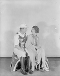 William Gaxton (Martin, the Yankee) and Constance Carpenter (Alice Carter) in A Connecticut Yankee.
