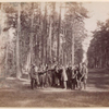 Count Aleksandr Gustanovich Berg, and companies at hunting