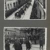Funeral procession of Jozef Pilsudski. his medals.