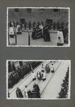Funeral procession of Jozef Pilsudski, his coffin.